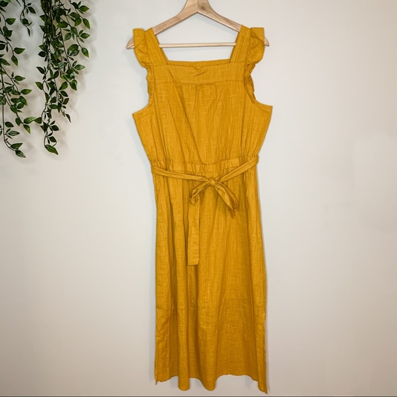 Universal Thread Ruffle Sleeveless Midi Dress - Picture 3 of 7